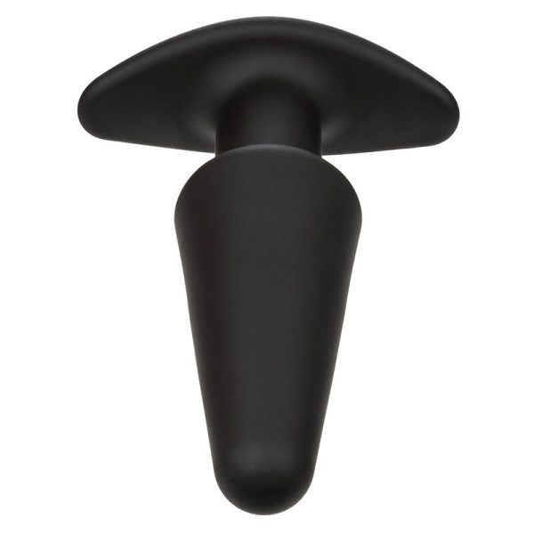 CALEXOTICS - ROCK BOTTOM TAPERED ANAL PLUG 10 VIBRACIONES SILICONE BLACK - Image 4