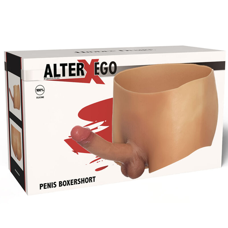 HIDDEN DESIRE - ALTER EGO BOXERSHOT WITH PENIS 18 CM SIZE L - Image 6