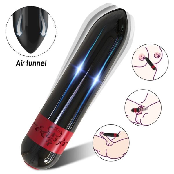 ARMONY - ROCKET VIBRATOR BULLET REMOTE CONTROL BLACK - Image 4