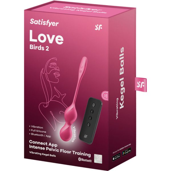 SATISFYER - LOVE BIRDS 2 VIBRATING KEGEL BALLS + FREE APP - Image 5