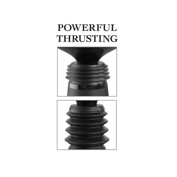 FETISH FANTASY SERIES - BODY DOCK THRUSTER DILDO CLAMP WITH 7 PUSH MODES BLACK - Image 4