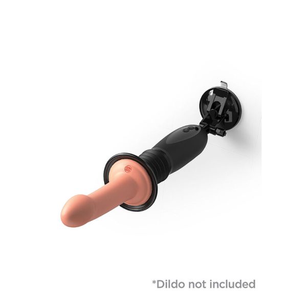 FETISH FANTASY SERIES - BODY DOCK THRUSTER DILDO CLAMP WITH 7 PUSH MODES BLACK - Image 2