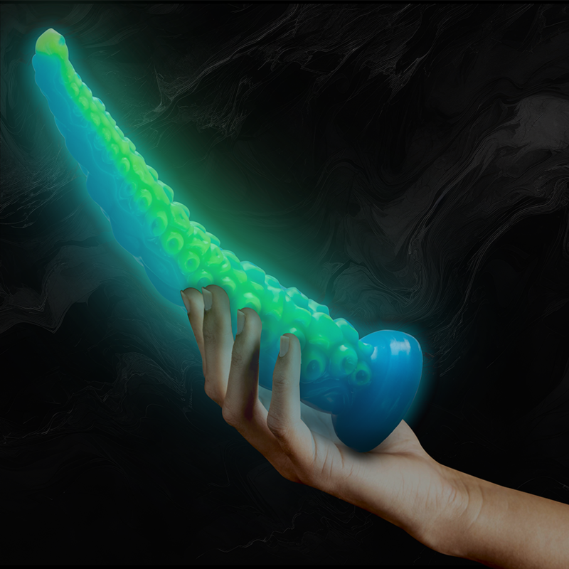 EPIC - SCYLLA FLUORESCENT THIN TENTACLE DILDO LARGE SIZE - Image 8