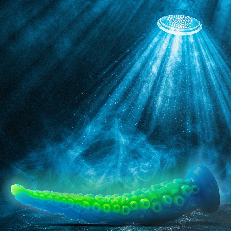 EPIC - SCYLLA FLUORESCENT THIN TENTACLE DILDO LARGE SIZE - Image 9