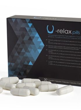 500 COSMETICS - U-RELAX CAPSULES RELAXATION AND ANXIETY REDUCTION - 30 CAPSULES.