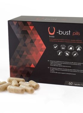 500 COSMETICS - U-BUST BREAST ENLARGEMENT CAPSULES - 60 CAPSULES