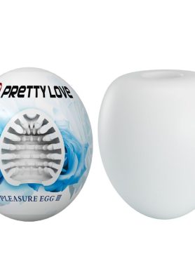 PRETTY LOVE - MALE MASTURBATOR EGG WHITE