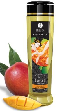 SHUNGA - ORGANIC MASSAGE OIL MANGO 240 ML
