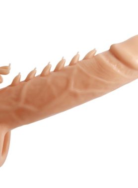 PRETTY LOVE - EMMIT PENIS SLEEVE + CLITORIS STIMULATOR FLESH