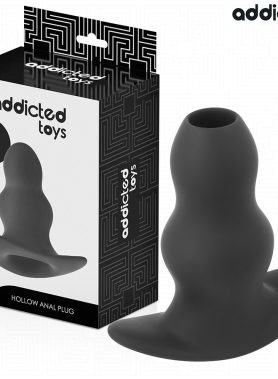 ADDICTED TOYS - HOLLOW ANAL PLUG SILICONE SIZE XL 13.9 CM