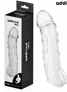 ADDICTED TOYS - TRANSPARENT PENIS EXTENSON 27 CM