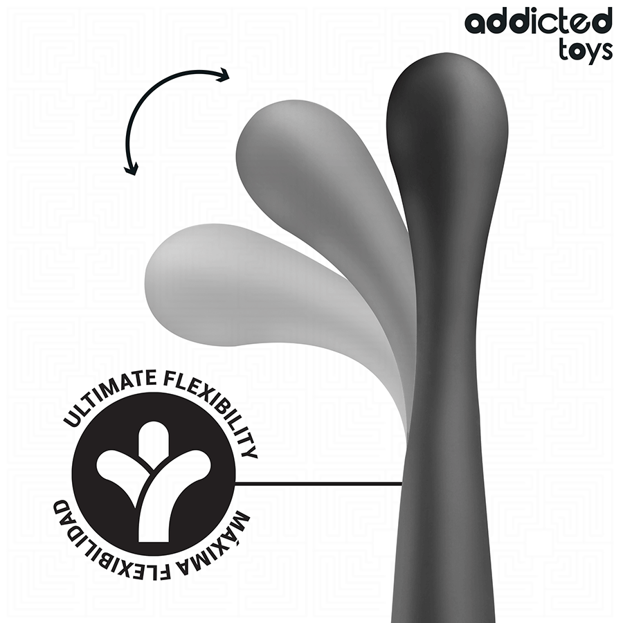 ADDICTED TOYS - DOUBLE ANAL MASSAGER SILICONE 22.5 CM - Image 3