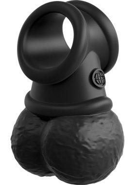 KING COCK - THE CROWN JEWELS WEIGHTED SWINGING BALLS SILICONE