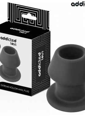 ADDICTED TOYS - EXTREME HOLLOW ANAL PLUG SILICONE SIZE S 7.5 CM