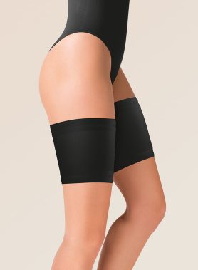 Gabriella Satin Thigh Band 510 Black