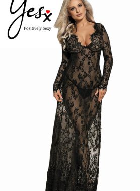 YesX YX826 Long Gown & Thong
