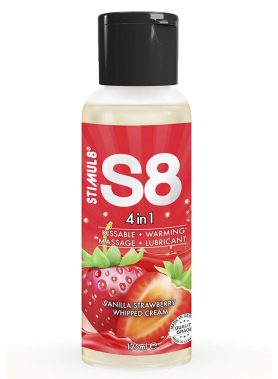 STIMUL8 - S8 4 IN 1 STRAWBERRY DESSERT LUBRICANT 125 ML