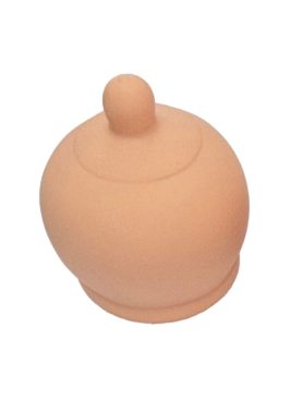 DIABLO PICANTE - FLESH-COLORED BREAST-SHAPED STRESS TOY