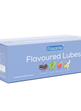 PASANTE - FLAVOR LUBRICANTS BOX 144 UNITS 5 ML