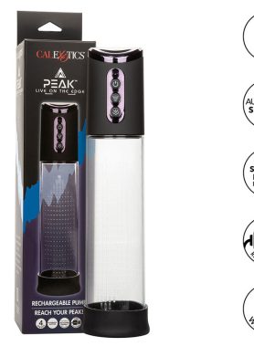 CALEXOTICS - PEAK 4-SPEED SUCTION PUMP BLACK