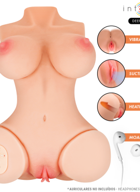 INTENSE DEEP TOUCH - VERO TORSO VAGINA WITH SUCTION, HEAT, VIBRATION AND VOICE EFFECTS L 5.5 KG