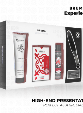 BRUMA XPERIENCE - SWEET STRAWBERRY TEMPTATION KIT WITH ORGASM ENHANCER