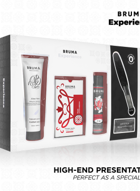BRUMA XPERIENCE - SWEET STRAWBERRY VIBRO-ORGASMIC TEMPTATION KIT