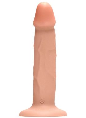 GET REAL - REALISTIC SILICONE VIBRATING DILDO CLEAR 19.5 CM