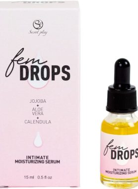 SECRETPLAY - FEM DROPS INTIMATE MOISTURIZING SERUM 15 ML