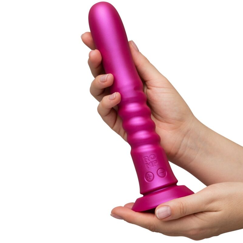 ROMP - JIGGLE UP AND DOWN VIBRATOR WITH PINK SUCTION CUP - Image 6