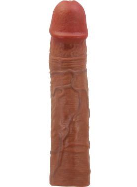 PRETTY LOVE - CHELSEA PENIS SLEEVE WITH 7.6 CM EXTENSION MULATTO