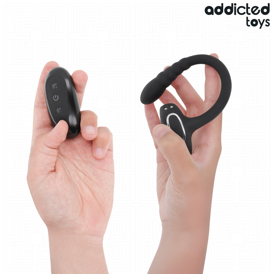 ADDICTED TOYS - P-SPOT VIBRATING COCK RING REMOTE CONTROL - Image 4