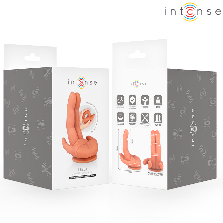 INTENSE - LEELA G-SPOT STIMULATOR FLEXIBLE HAND 12.6 CM - Image 5
