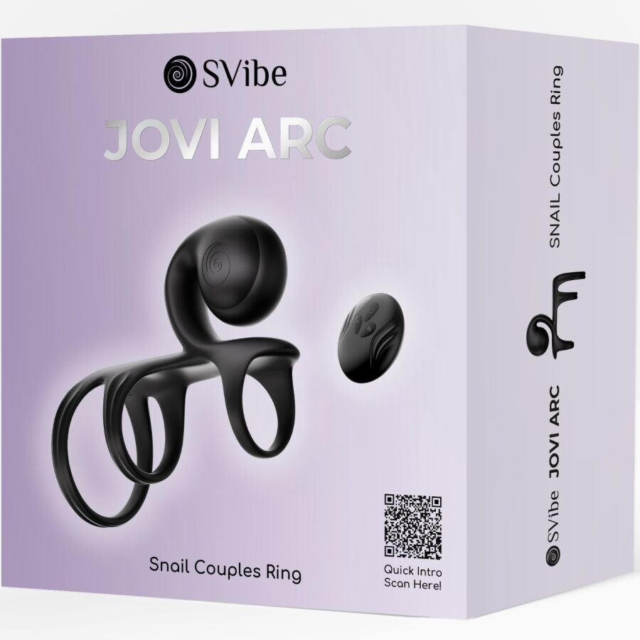 SNAIL VIBE - JOVI ARC COUPLE RING REMOTE CONTROL BLACK - Image 8