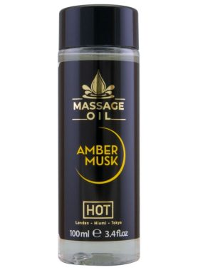 HOT - MASSAGE OIL AMBER & MUSK 100 ML