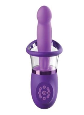 FANTASY FOR HER - ULTIMATE PLEASURE PRO PLUS RABBIT VIBRATOR PURPLE 20.3 CM