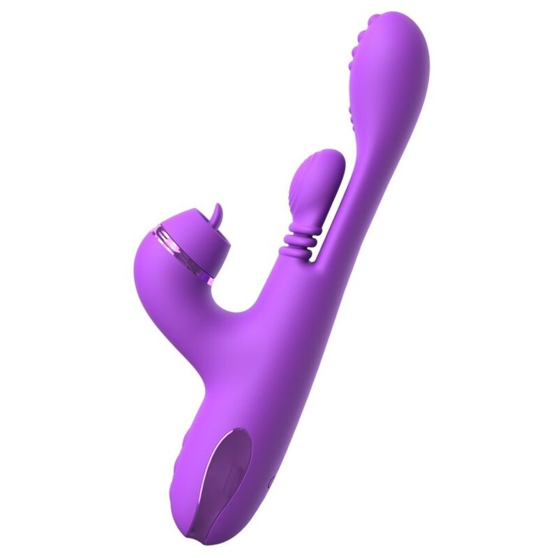 FANTASY FOR HER - INTIMOTION PULSE PRO VIBE RABBIT VIBRATOR PURPLE - Image 4