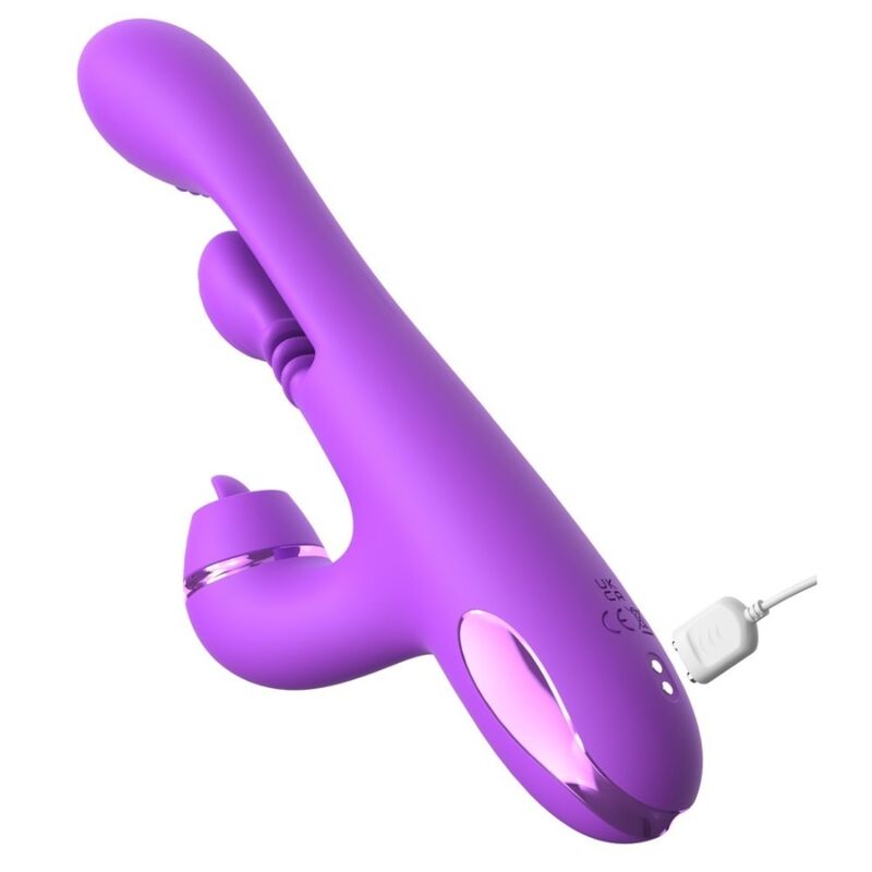 FANTASY FOR HER - INTIMOTION PULSE PRO VIBE RABBIT VIBRATOR PURPLE - Image 7