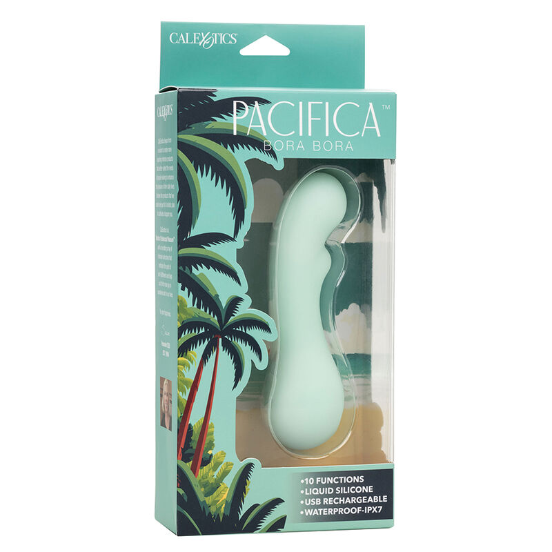 CALEXOTICS - PACIFICA BORA BORA ESTIMULATOR G SPOT 10 VIBRATIONS AQUA - Image 10