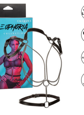 CALEXOTICS - EUPHORIA MULTICHAIN HALTER HARNESS PREMIUM