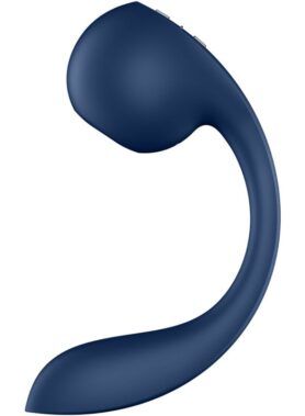 SATISFYER - PRO+ WAVE 4 G-SPOT & AIR PULSE STIMULATOR FREE APP DARK BLUE