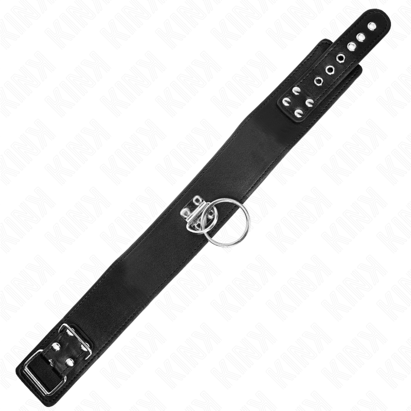 KINK - STUDDED LEASH 116 CM COLLAR WITH LEATHERETTE STRAP 50 X 5 CM - Image 6