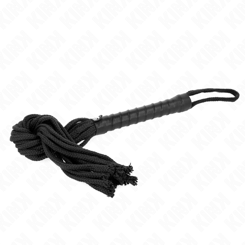 KINK - BLACK ROPE WHIP 56 CM - Image 3