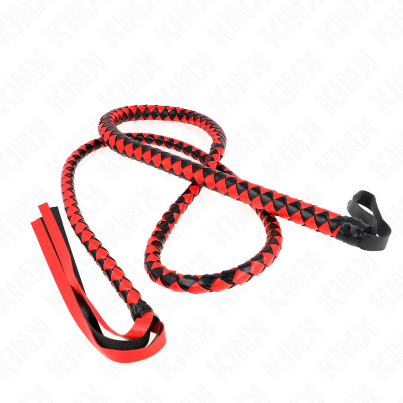 KINK - RED LONG SNAKE WHIP 210 CM - Image 5