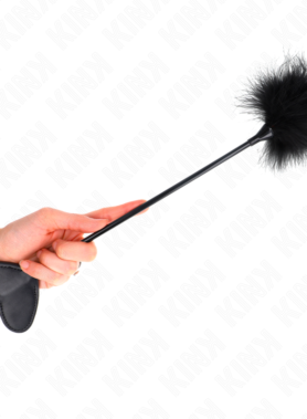 KINK - TICKLE FEATHERS WITH HEART PADDLE 31 CM