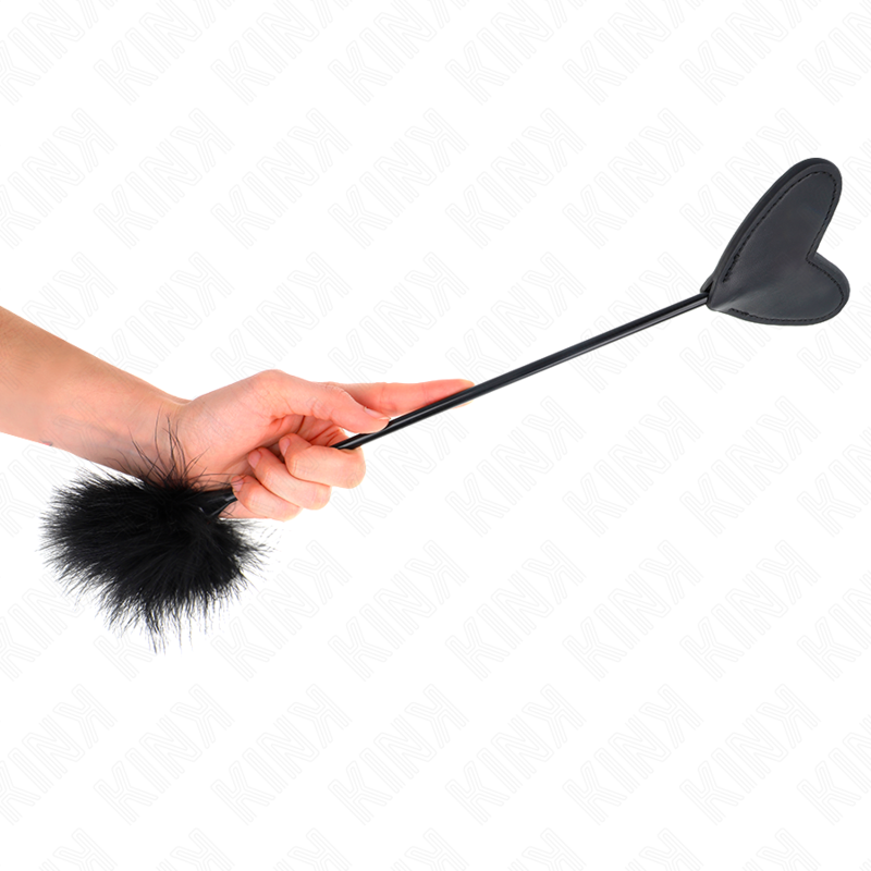 KINK - TICKLE FEATHERS WITH HEART PADDLE 31 CM - Image 3