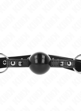 KINK - BALL 4 CM GAG WITH TIP RIVET AND SNAP LOCK 65 x 2 CM