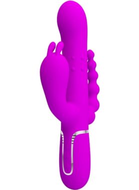 PRETTY LOVE - CAMMY TRIPLE VIBRATOR MULTIFUNCTION 4 IN 1 PINK