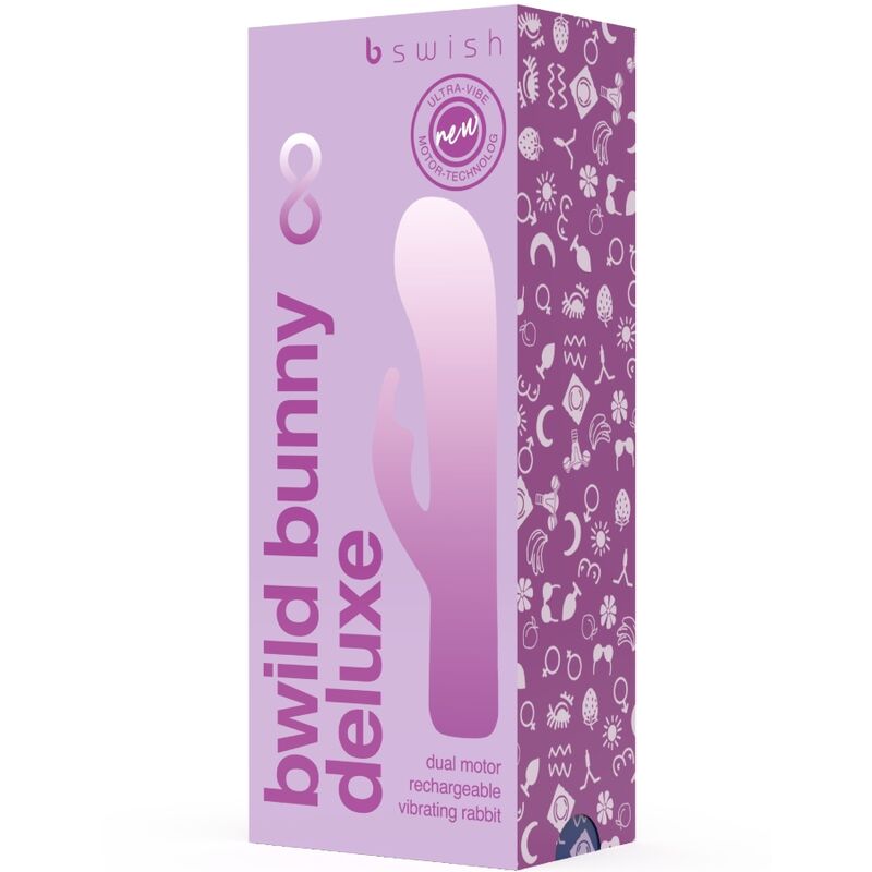 B SWISH - BWILD BUNNY INFINITE DELUXE VIBRATOR RABBIT 10 VIBRATIONS PURPLE - Image 7