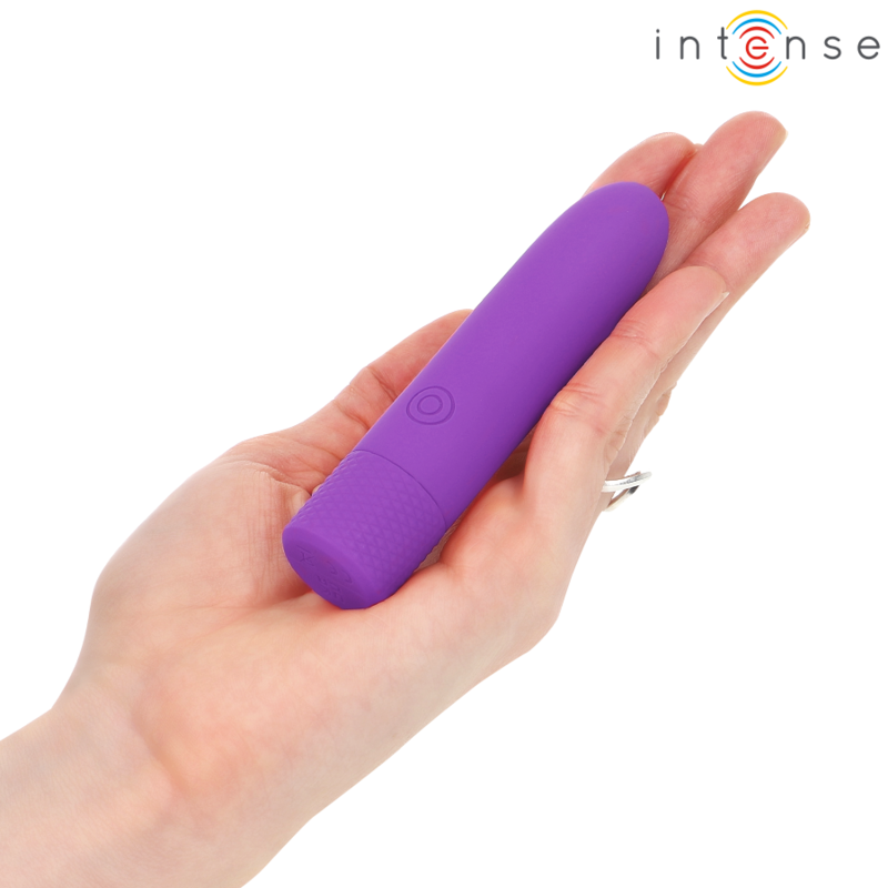 INTENSE - SYMONE USB RECHARGEABLE VIBRATING BULLET 8 VIBRATIONS PURPLE 10 X 2.2 CM - Image 6
